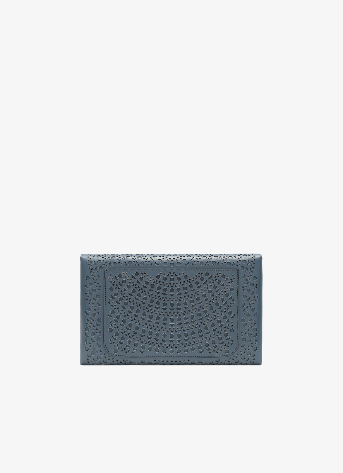 POCKET CUIR LUX MINI NEW VIENNE BLUE RUSSIAN ALAÏA RUSSIAN BLUE  POCKET CUIR LUX MINI NEW VIENNE BLUE RUSSIAN